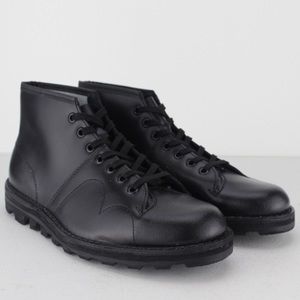 Grafters Leather Monkey Boots